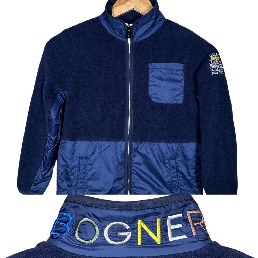 BOGNER Fire and Ice Embroidered Zip-Up Fleece